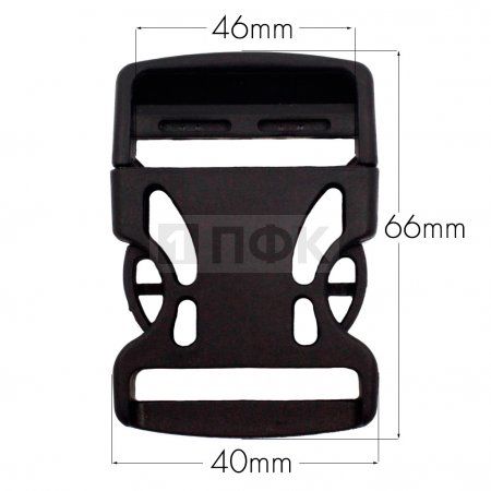 Фастекс Ф-40/3 (защелка-трезубец) ПФЛ 40мм цв черный (уп 1000шт) Фастекс Ф-40/3 (защелка-трезубец) ПФЛ 40мм цв черный (уп 1000шт)