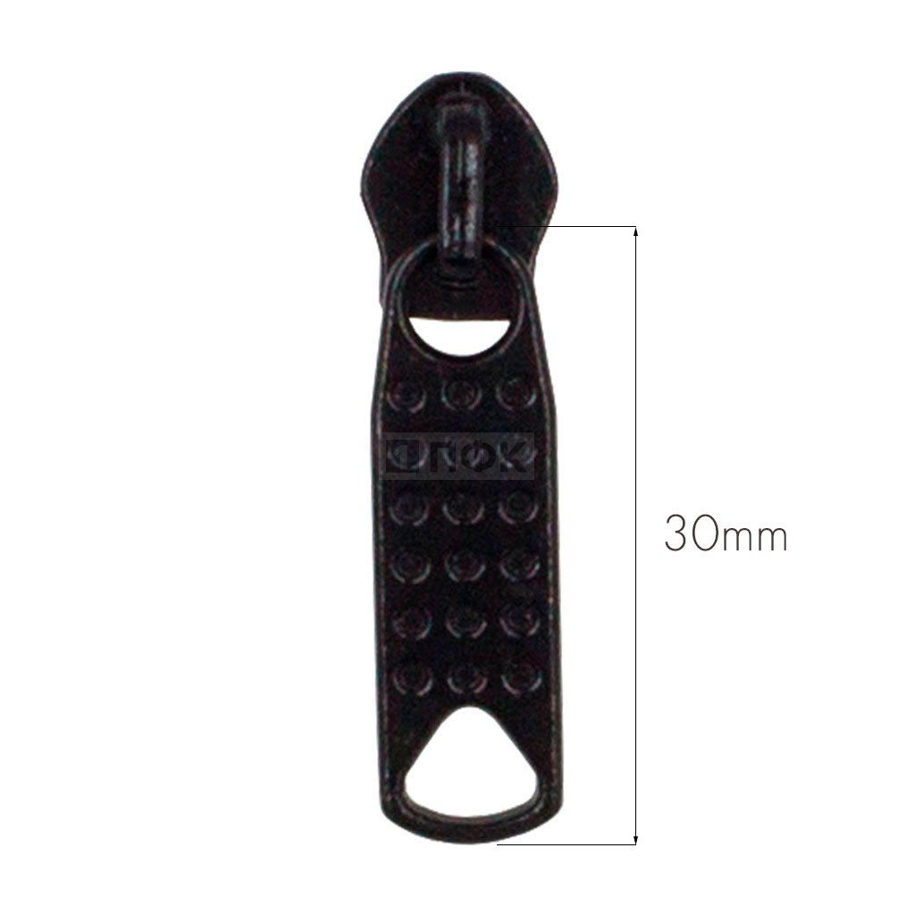 Бегунок для спиральной (витой) молнии тип 5 галант "18 точек" цв 322 (уп 500шт/5000шт) 