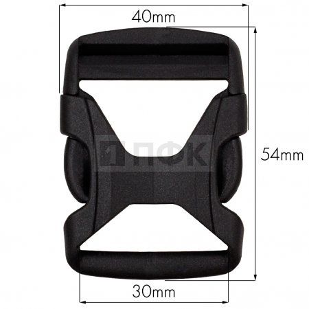 Фастекс FH-30 (защелка-трезубец) ПФЛ 30мм цв черный (уп 1000шт) Фастекс FH-30 (защелка-трезубец) ПФЛ 30мм цв черный (уп 1000шт)