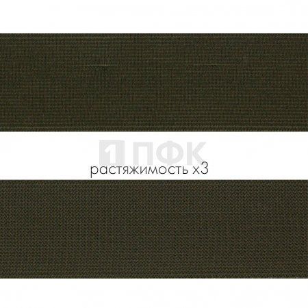 Резинка тканая 40мм 29 гр/м цв черный (уп 30м/240м)