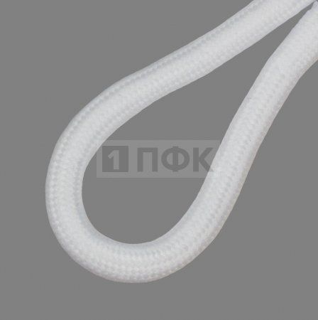 Шнурок 6мм 120см цв 101 белый (уп 100шт/2500шт)