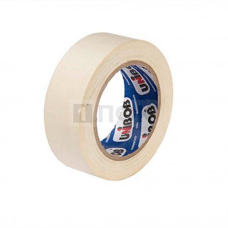 Скотч малярный UniBob 48мм*50м 99мкр цв белый (уп 6/кор 36шт) Скотч малярный UniBob 48мм*50м 99мкр цв белый (уп 6/кор 36шт)