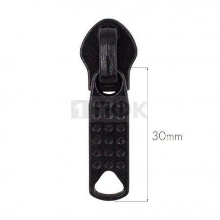 Бегунок для спиральной (витой) молнии тип 8 галант "18 точек" цв 322 черный (уп 500шт/5000шт) Бегунок для спиральной (витой) молнии тип 8 галант "18 точек" цв 322 черный (уп 500шт/5000шт)