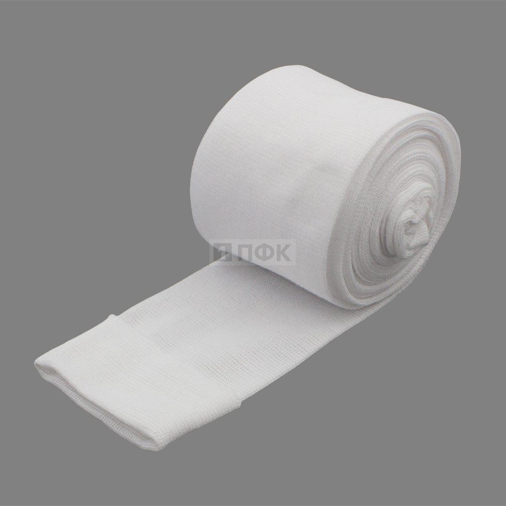 Манжетная трубка для рук в рулоне п/э 6см 25гр/м цв белый (уп 20кг/800м)
