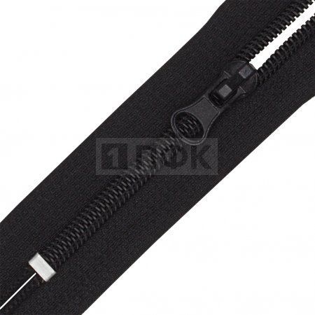 Молния спиральная (витая) тип 5 14см н/р цв 322 черный груша (уп 100шт)