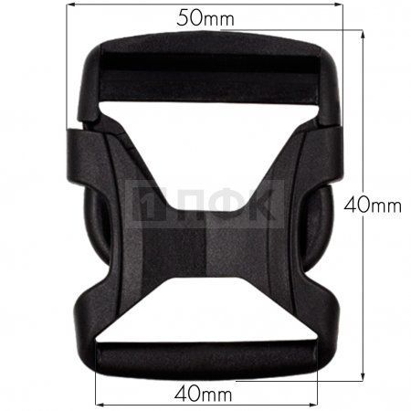 Фастекс FH-40 (защелка-трезубец) ПА 40мм цв черный (уп 1000шт) Фастекс FH-40 (защелка-трезубец) ПА 40мм цв черный (уп 1000шт)