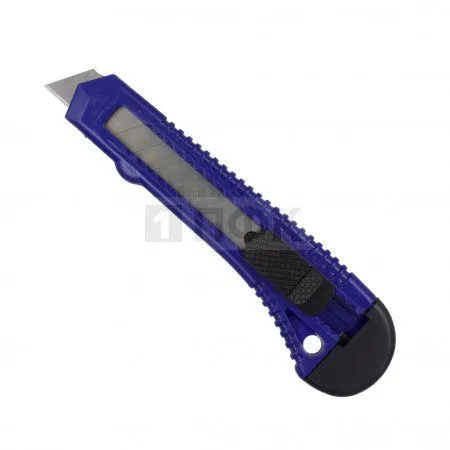 Нож канцелярский STAFF, ассорти, 18 мм (10шт) Нож канцелярский STAFF, ассорти, 18 мм (10шт)